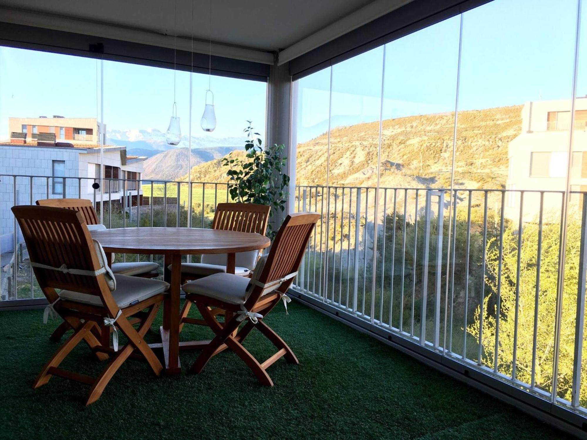 Coqueto Apto Con Vistas En Las Margas Golf N001 Sabiñánigo المظهر الخارجي الصورة